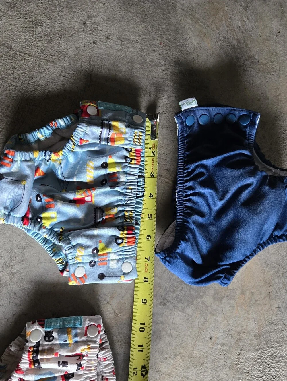 2 For $15 Kids Swim Diaper Lot Of 3 Construction Pirate And Blue XL 3T